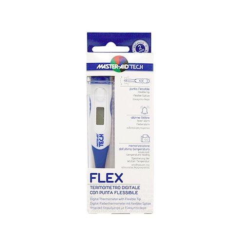 Master Aid Flex Цифров термометър и защитен калъф 1 бр