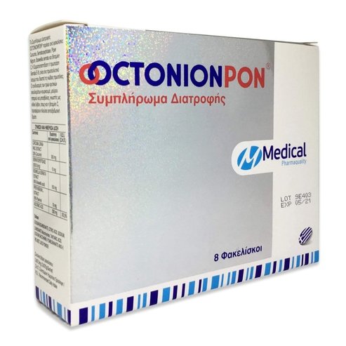 Medical Pharmaquality Octonionpon Хранителна добавка с 4 натурални съставки, 8 бр. сашета