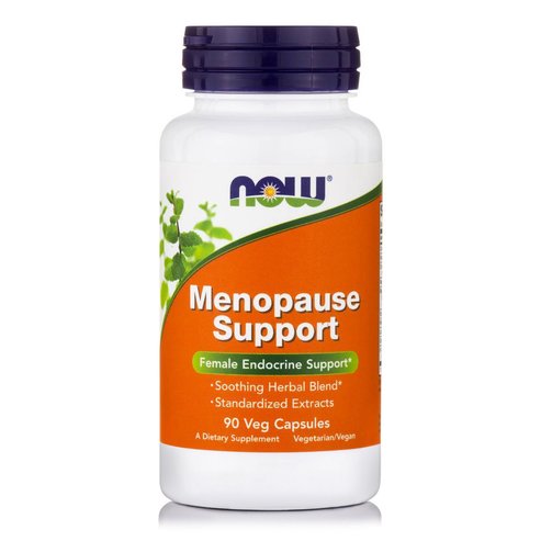 Now Foods Menopause Support Диетична добавка, Специална формула за лечение на менопаузата  90veg.caps
