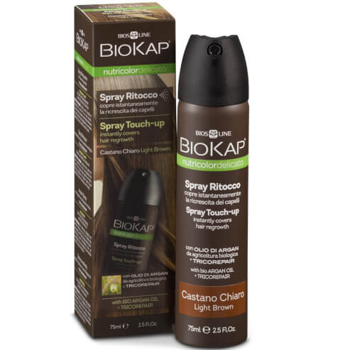 Biokap Nutricolor Delicato Spray Touch-Up Спрей за покритие на белите коси в корените 75ml