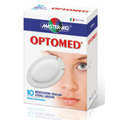 Master Aid Optomed 10 Super Самозалепващи се  Стерилни офталмологични марли- превръзка