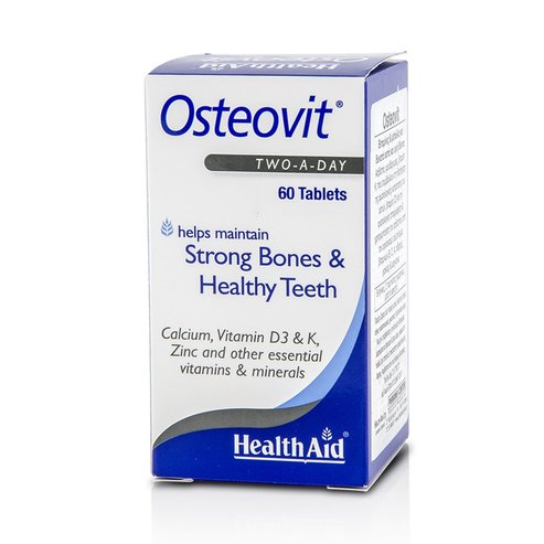 Health Aid Osteovit За здраве и поддържане на здрави кости 60 таблетки