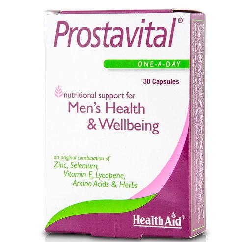 Health Aid Prostavital Опазване и защита на доброто състояние на простатата 30 таблетки