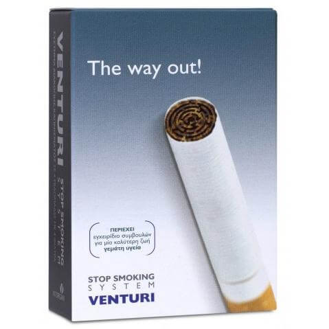 Venturi Stop Smoking System Революционна система за отказване от тютюнопушенето, 4 филтъра
