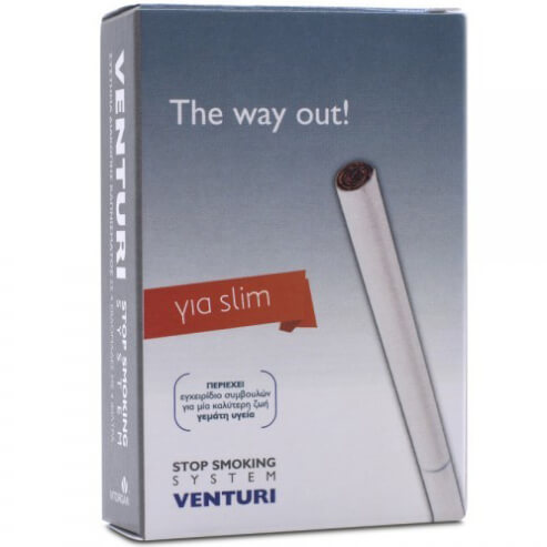 Venturi Stop Smoking System Система за отказване от тютюнопушене за тънки цигари 4 броя