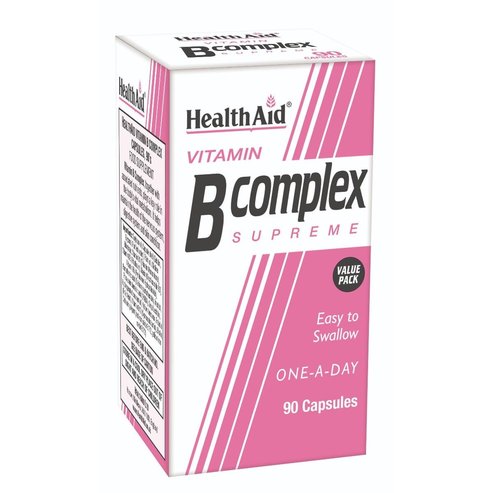 Health Aid Vitamin B Complex  Витамин Β комплекс, 90 табл.