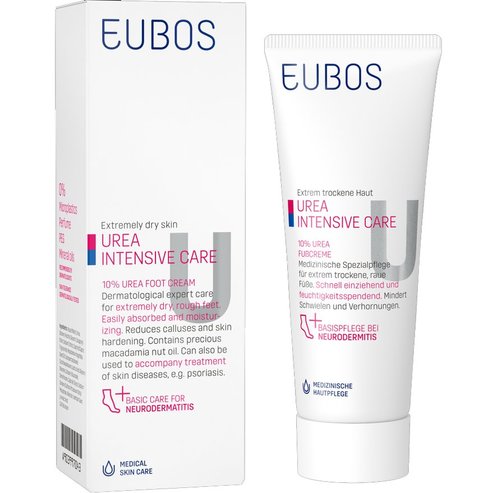 Eubos Urea 10% Foot Cream За суха и груба кожа,  на краката  кожни  втвърдявания 100ml