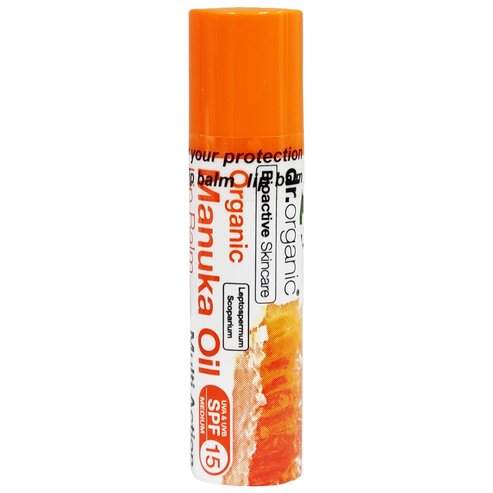 Dr Organic Manuka Honey Lip Balm Spf15, 5.7ml