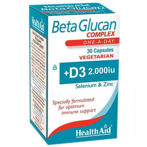 Health Aid Beta Glucan Complex 30veg.caps