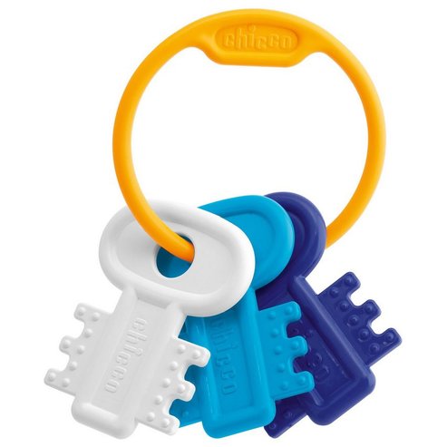 Цветни ключове Chicco сини 3-18 месеца
