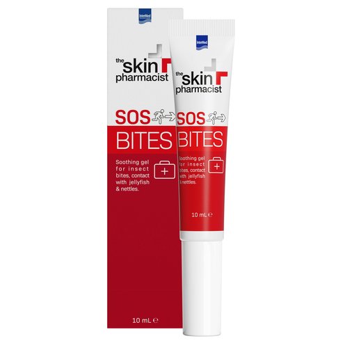 The Skin Pharmacist SOS Bites Незабавен успокояващ гел за ухапвания от насекоми и контакт с медузи или коприва 10ml