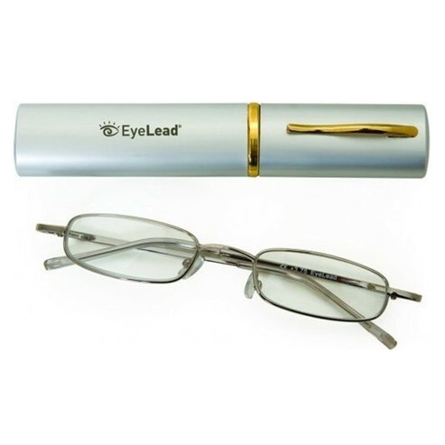 Eyelead Pocket Джобни очила за четене Сребърни, с метална рамка