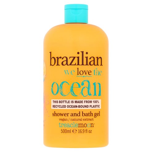 Treaclemoon Brazilian Love Shower & Bath Gel with Quarana Extract 500ml